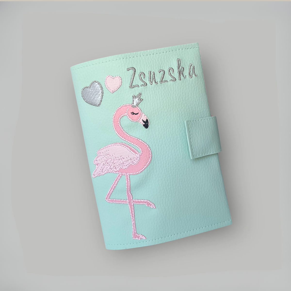 Egészségügyi kiskönyv borító - Flamingó