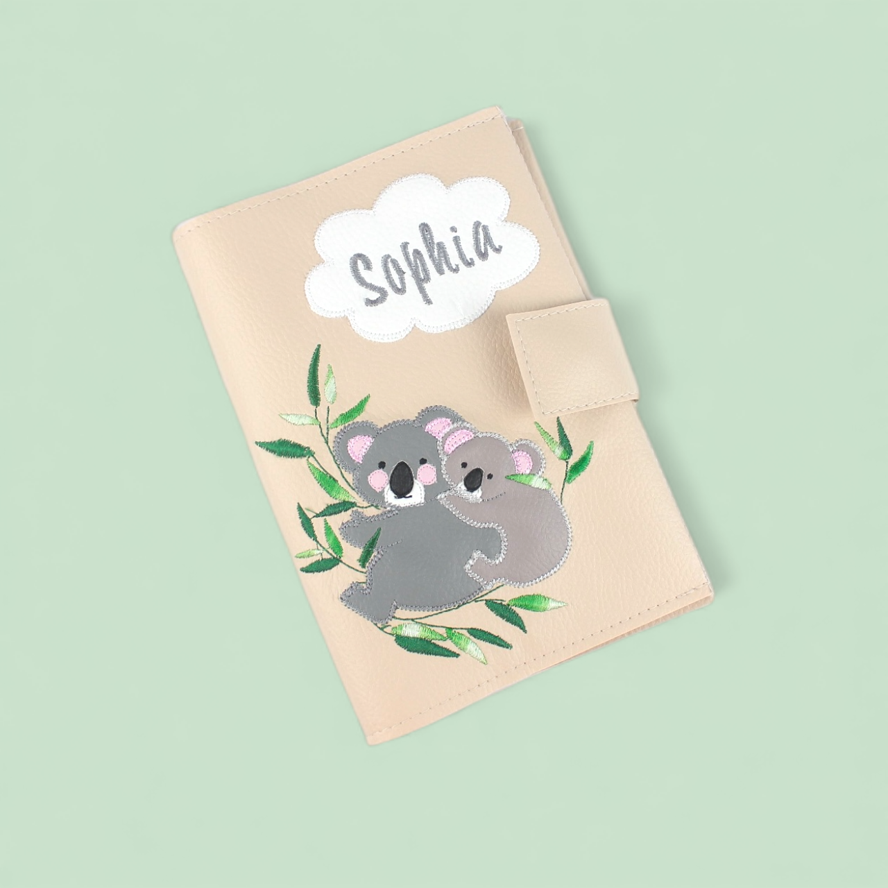 Egészségügyi kiskönyv borító - Koala mama